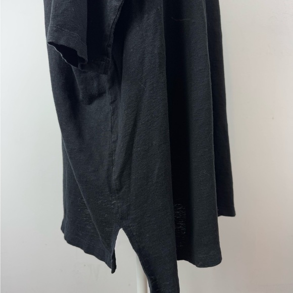 Eileen Fisher Size Small 100% Linen Stretch Knit Oversized Jersey T Shirt Top - Picture 6 of 6